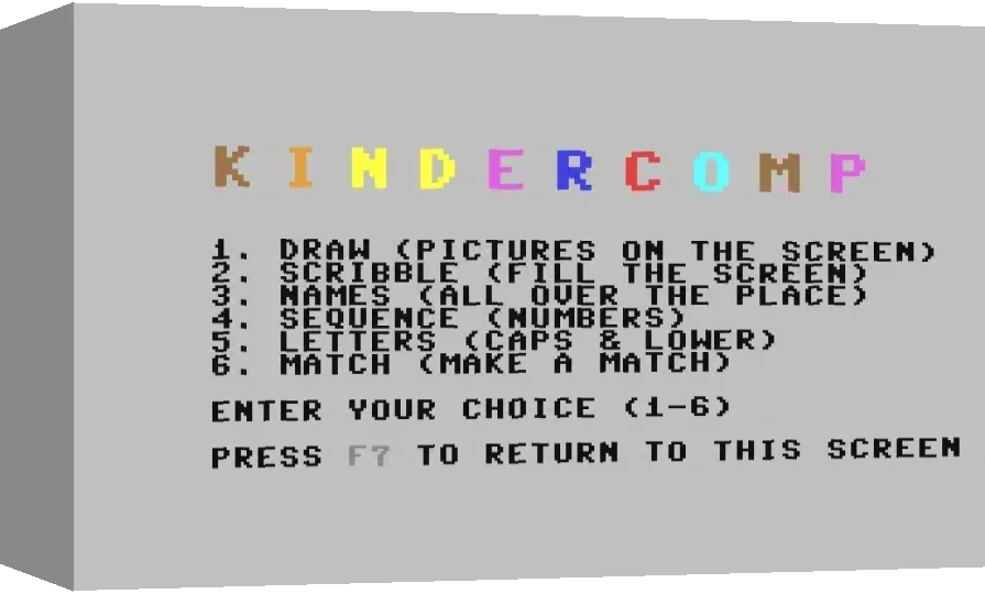 Kindercomp — box-3D (WOR)