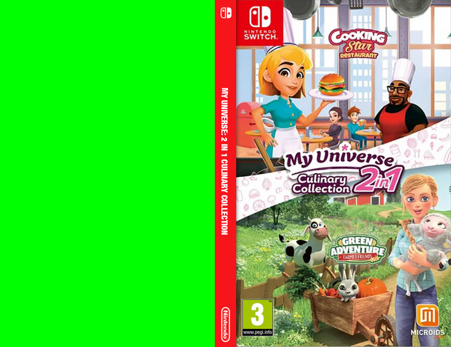 My Universe - 2 in 1 Culinary Collection — box-texture (EU)