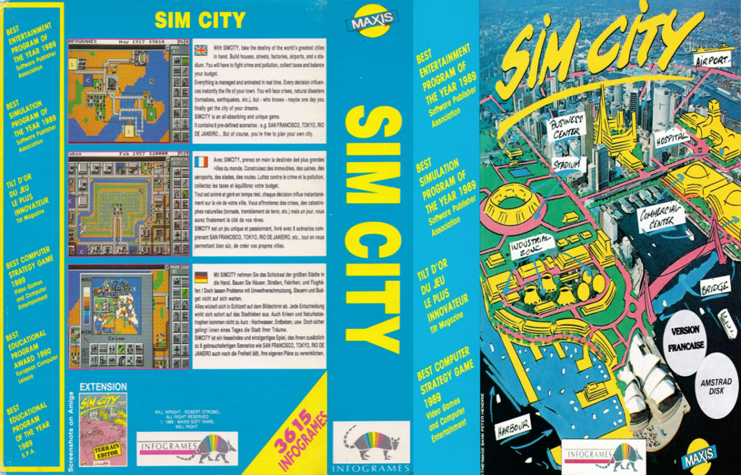 Sim City — box-texture (EU)