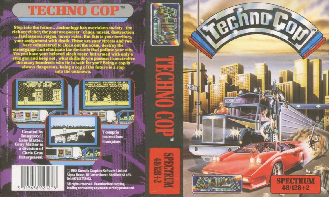 Techno Cop — box-texture (EU)