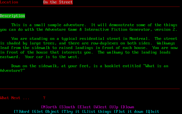Quick Run Around The House, A — ss (WOR)