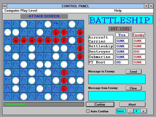 Battleship — ss (WOR)