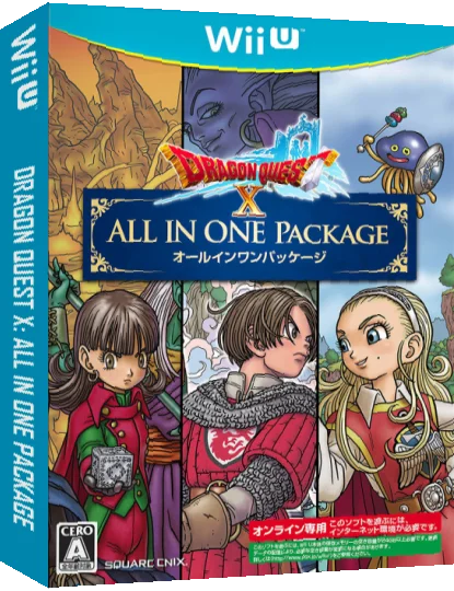 Dragon Quest 10 - All in one Package — box-3D (JP)