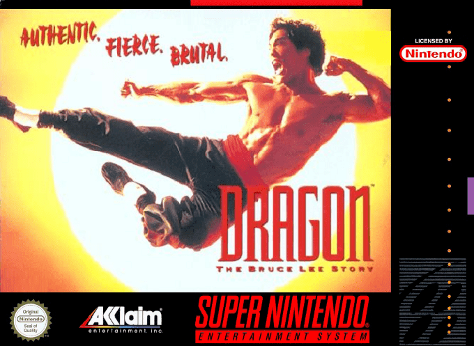 Dragon - The Bruce Lee Story box art