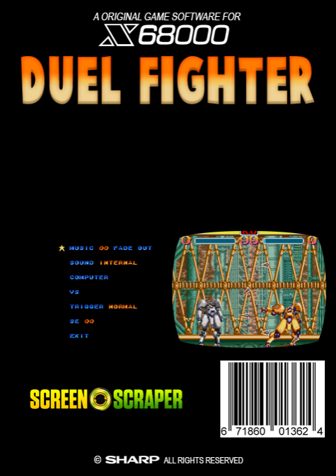 Duel Fighter — box-2D-back (SS)