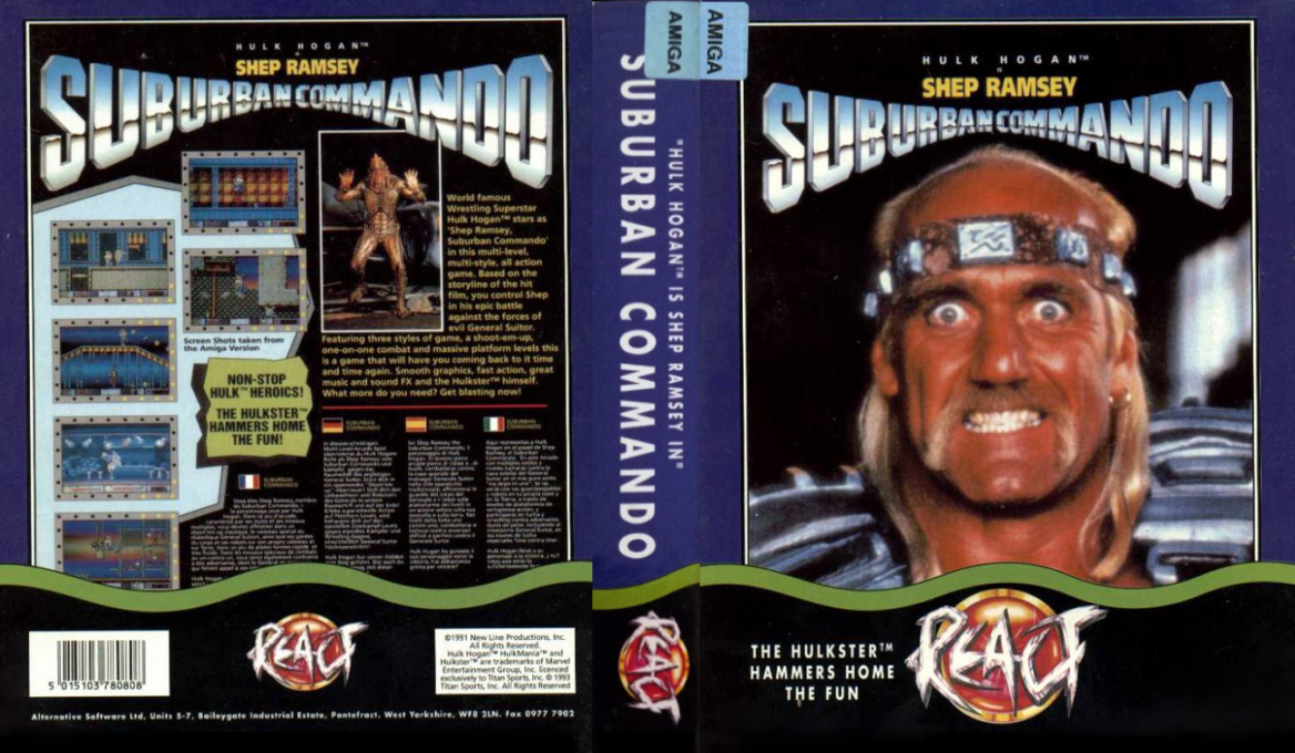 Suburban Commando — box-texture (EU)