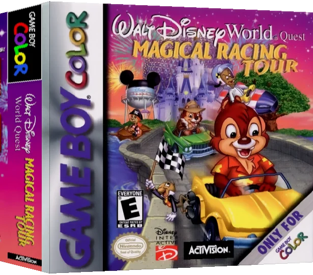 Walt Disney World Quest - Magical Racing Tour — box-3D (US)