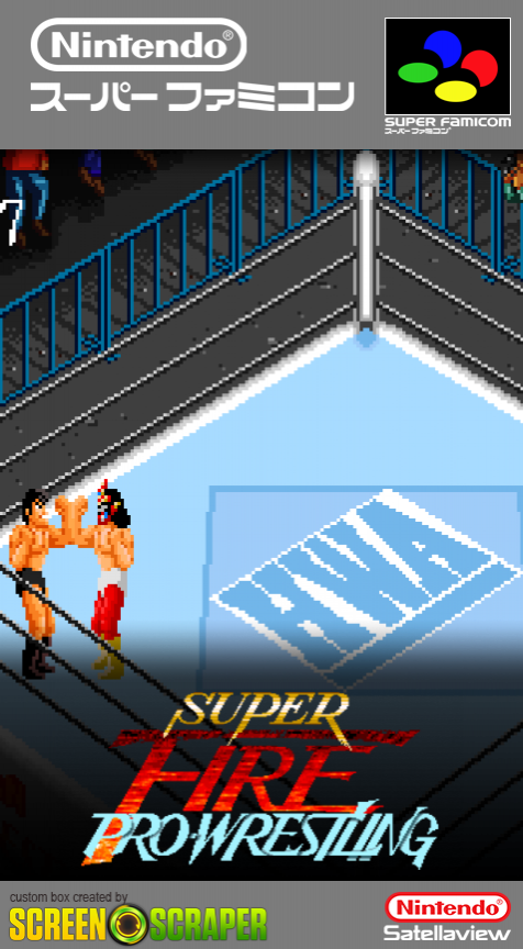 Super Fire Pro Wrestling box art