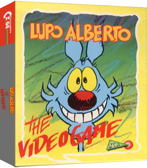 Lupo Alberto : The Videogame — box-3D (IT)