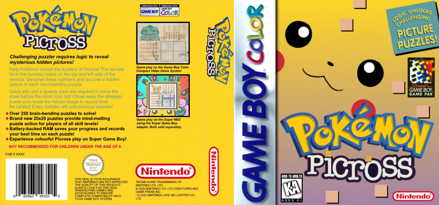 Pokémon Picross — box-texture (CUS)