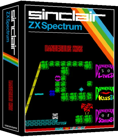 Dangerous Kiss — box-3D (SS)