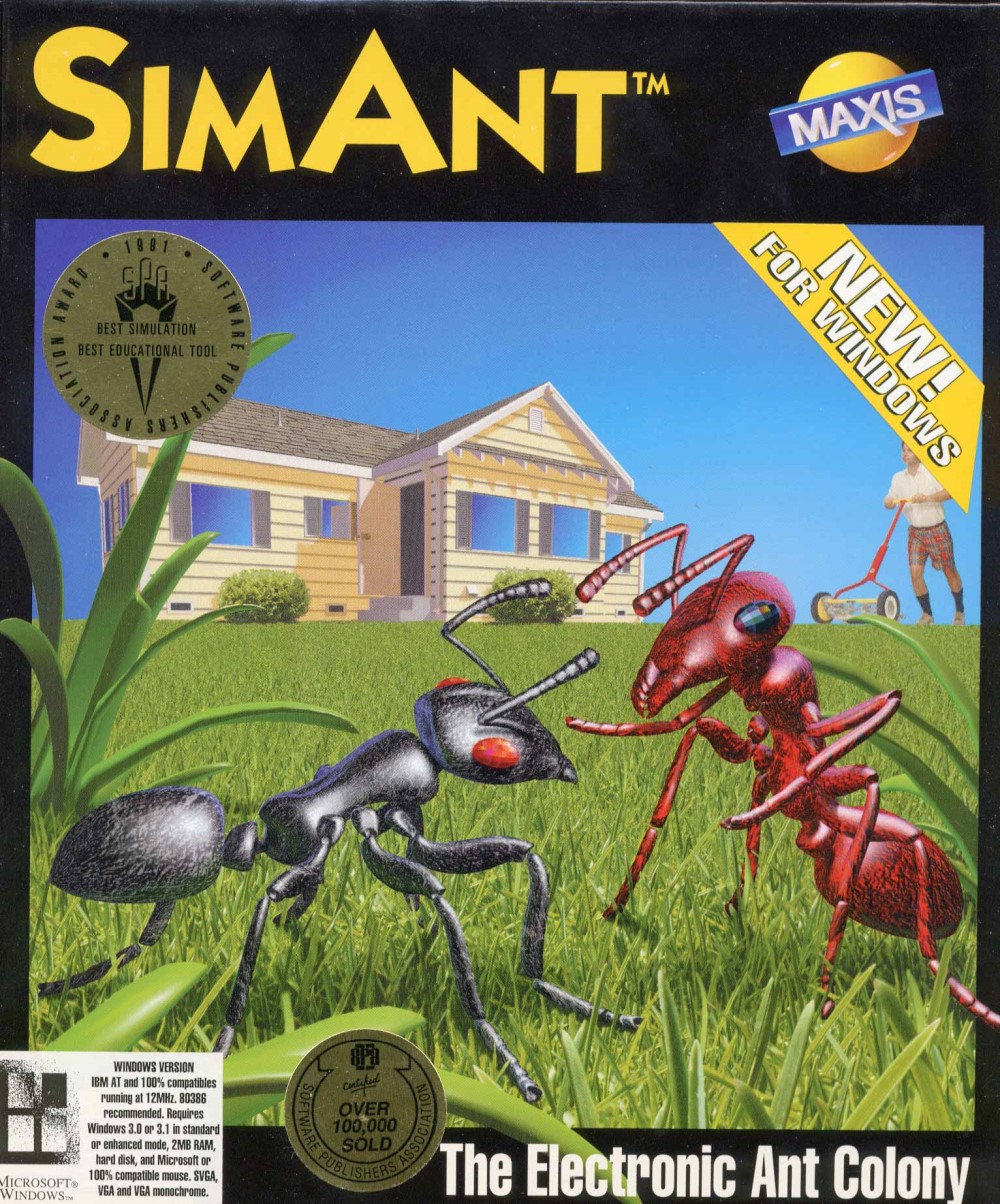 SimAnt: The Electronic Ant Colony box art