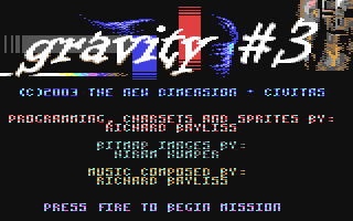 Gravity III : The Final Rescue — sstitle (WOR)