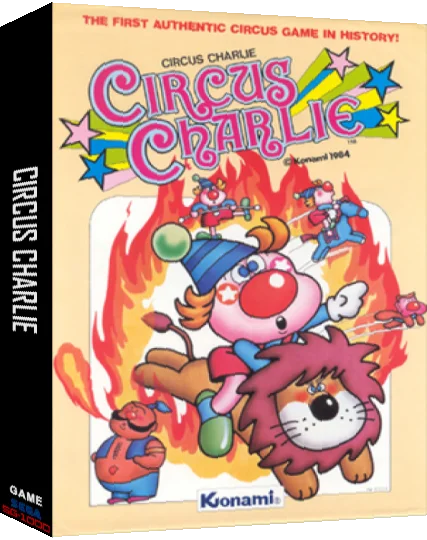 Circus Charlie — box-3D (JP)
