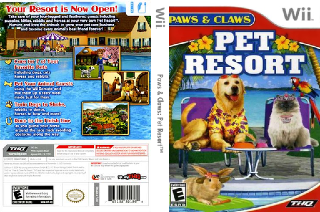 Paws & Claws - Pet Resort — box-texture (US)