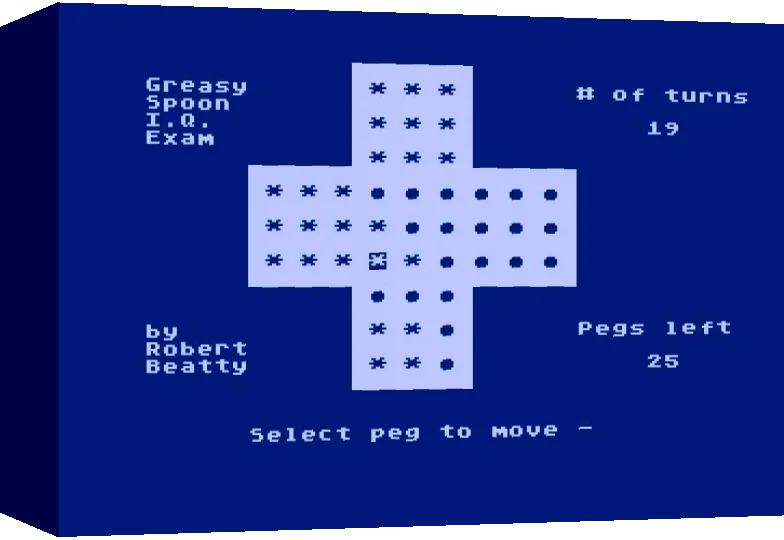 Greasy Spoon Iq Examination, The — box-3D (WOR)