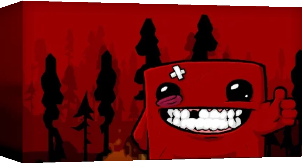 Super Meat Boy — box-3D (WOR)