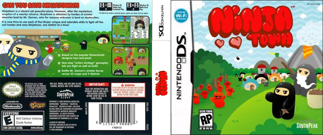 Ninjatown — box-texture (US)