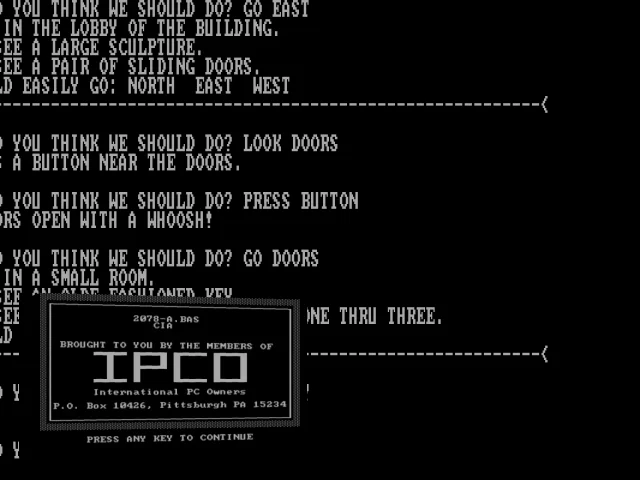 CIA Adventure — mixrbv2 (WOR)