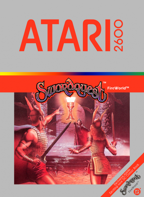 Swordquest - Fireworld box art