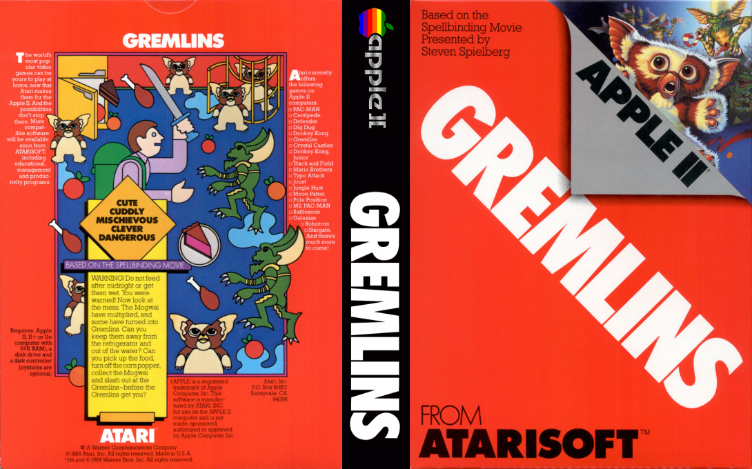 Gremlins — box-texture (US)