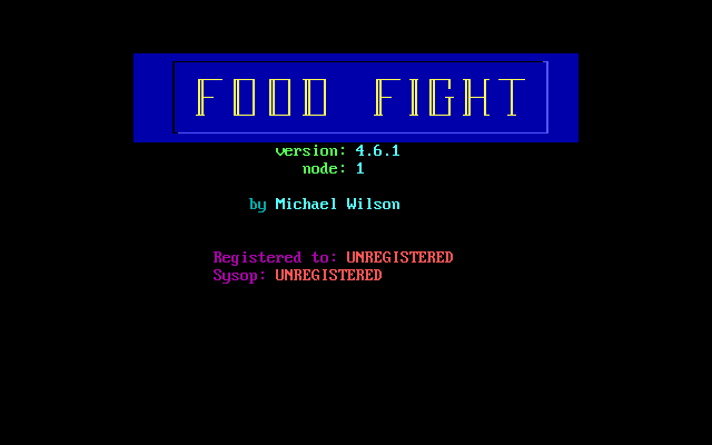 Food Fight box art