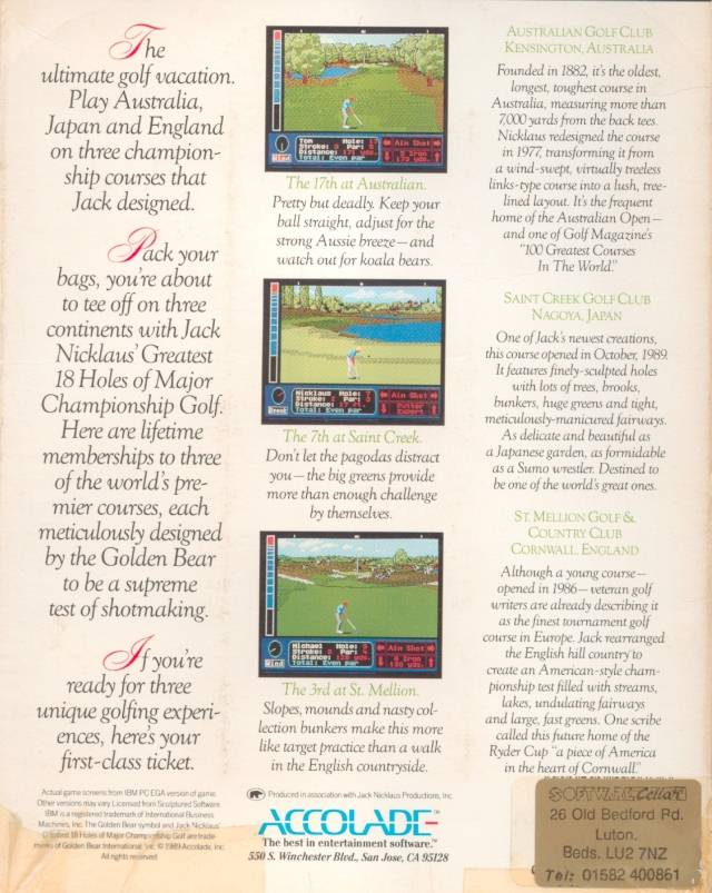 Jack Nicklaus Presents the International Course Disk — box-2D-back (WOR)