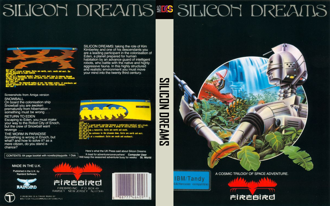 Silicon Dreams — box-texture (US)