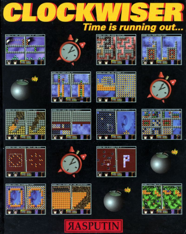 Clockwiser - Time Is Running Out — box-2D (EU)