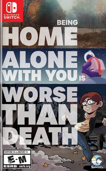 Being Home Alone With You is Worse Than Death box art