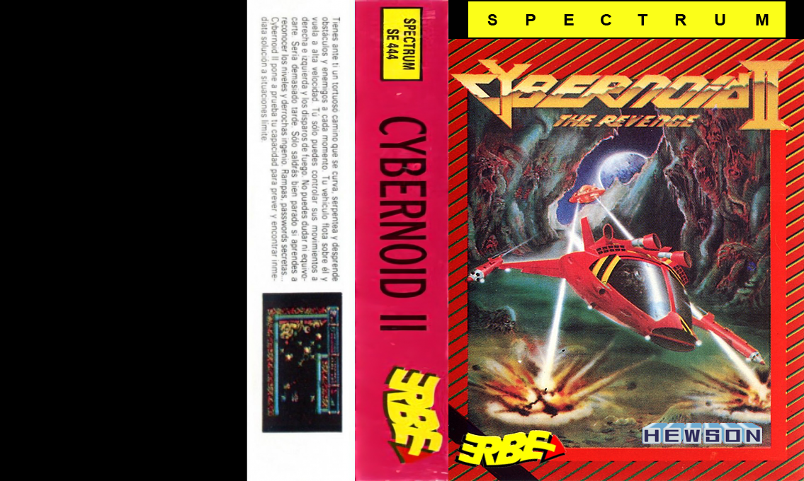 Cybernoid II - The Revenge — box-texture (SP)