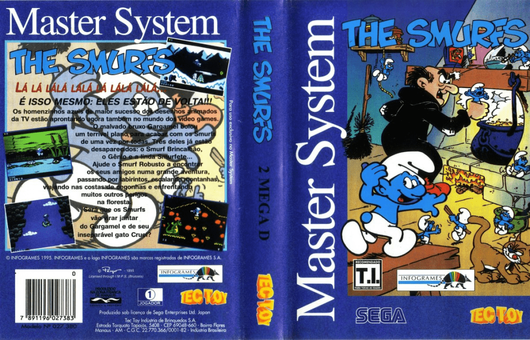 Smurfs, The — box-texture (BR)