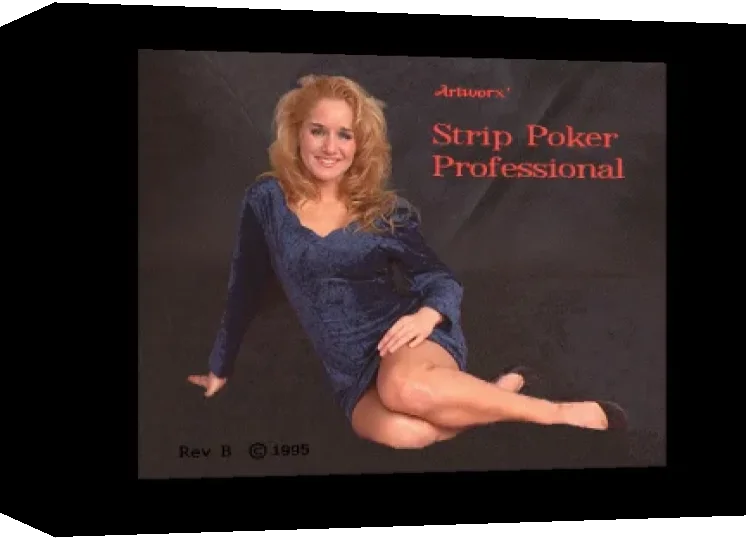 Strip Poker Professional rev. B — box-3D (WOR)