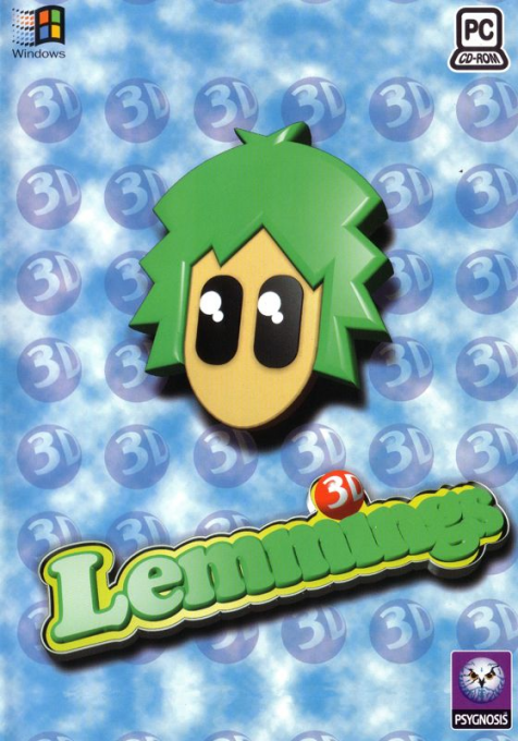 3D Lemmings box art