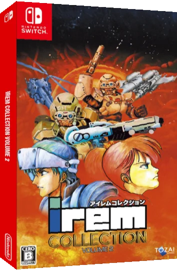 Irem Collection Vol. 2 — box-3D (JP)
