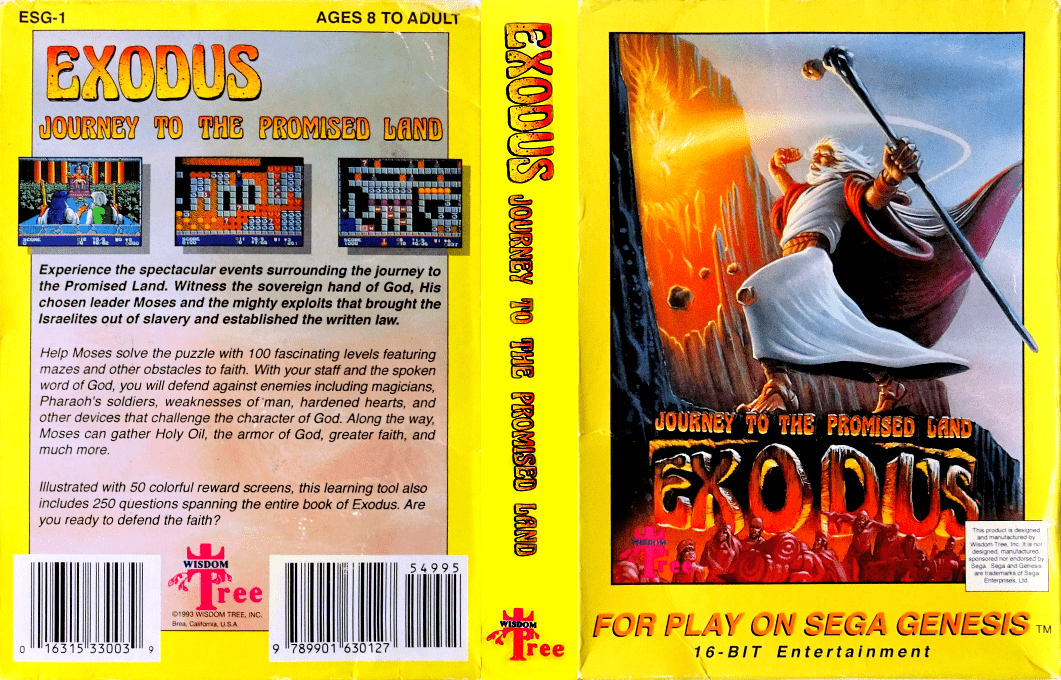 Exodus - Journey To The Promised Land — box-texture (US)