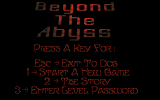 Beyond the Abyss box art