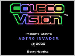 Astro Invader — sstitle (WOR)