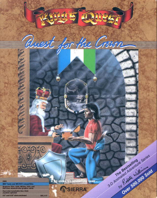 King's Quest 1 - Quest for the Crown box art