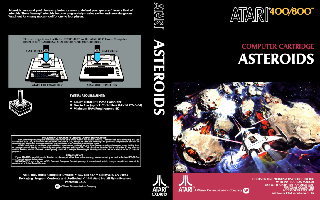 Asteroids — box-texture (US)