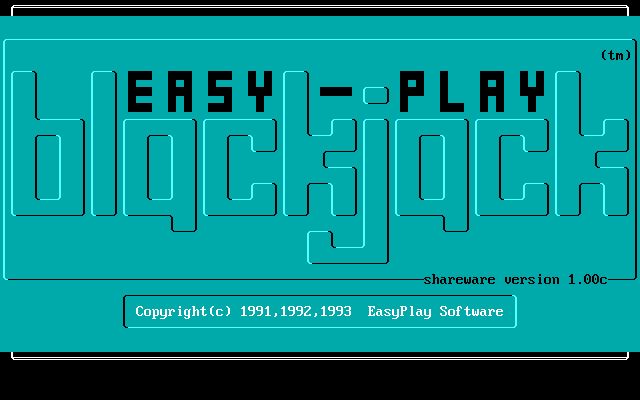 EasyPlay Blackjack box art