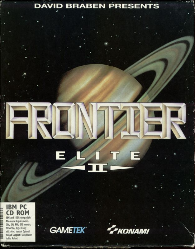 Frontier - Elite 2 — box-2D (EU)