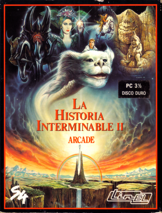 Neverending Story 2, The - The Arcade Game — box-2D (SP)