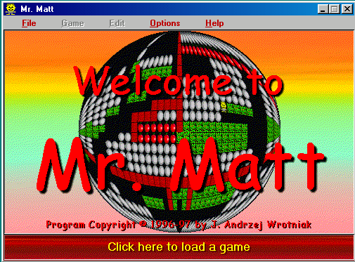 Mr. Matt box art