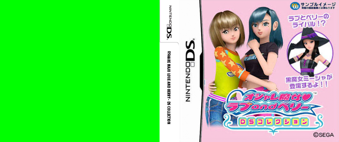Oshare Majo Love and Berry - DS Collection — box-texture (JP)