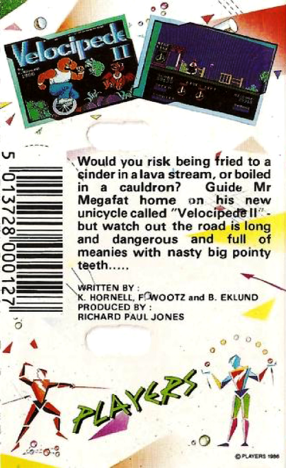 Velocipede II — box-2D-back (EU)