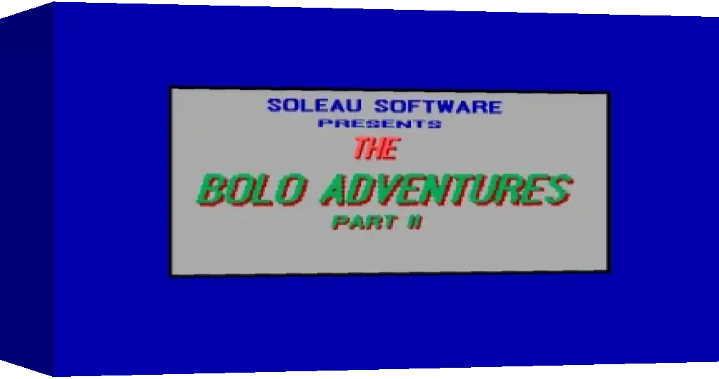 Bolo Adventures II — box-3D (WOR)