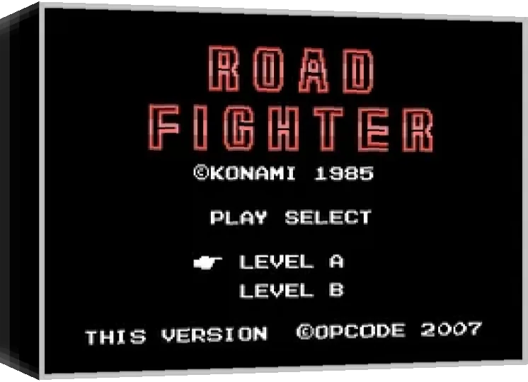 Road Fighter — box-3D (WOR)