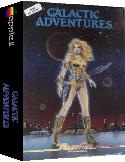 Galactic Adventures — box-3D (US)