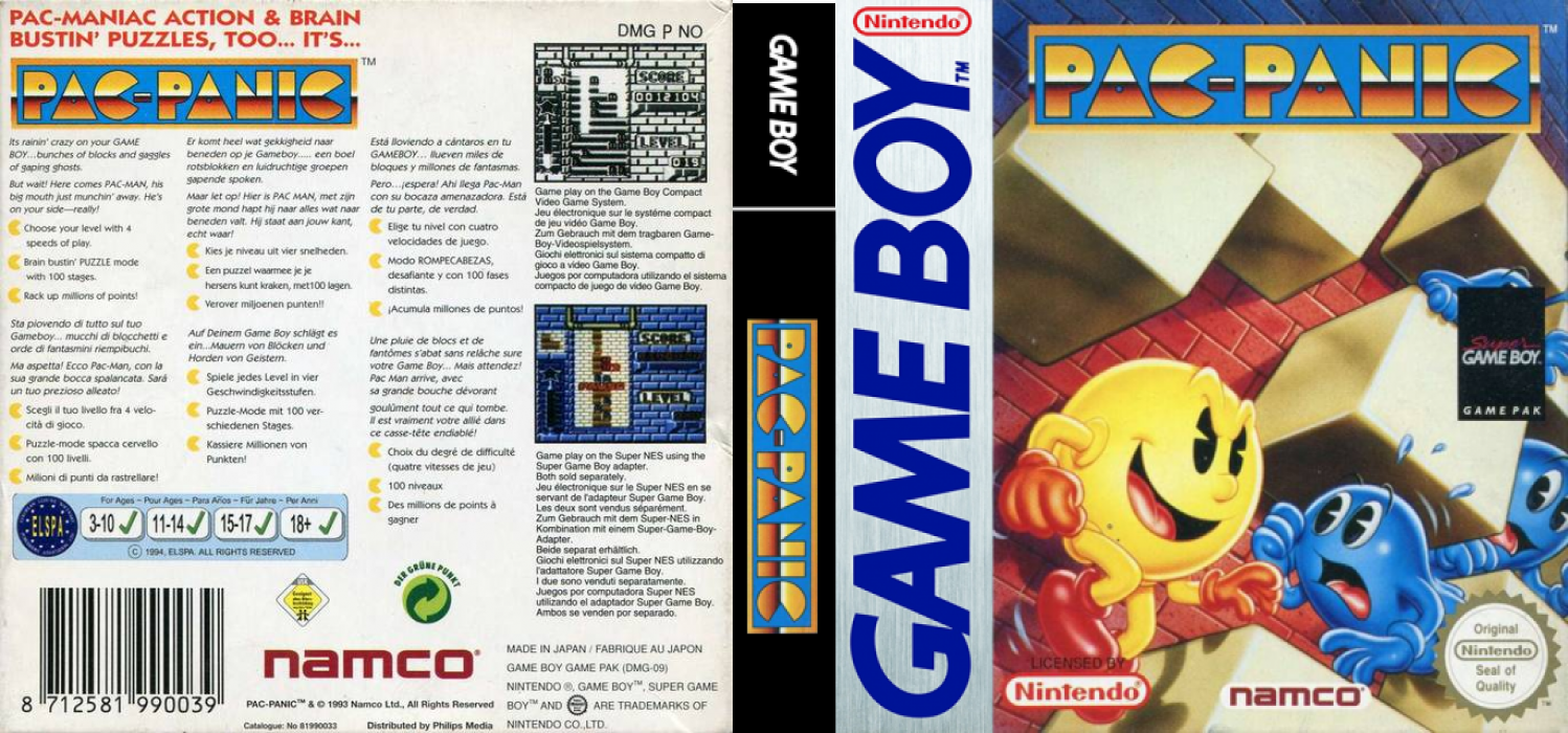 Pac-Panic — box-texture (EU)